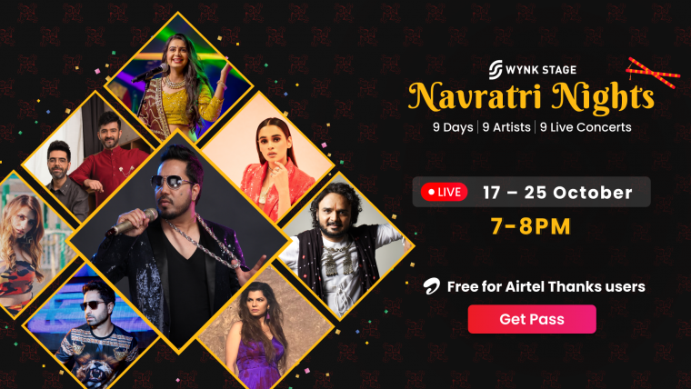 Wynk Music announces first of its kind ‘Navratri Nights’ Online Concerts