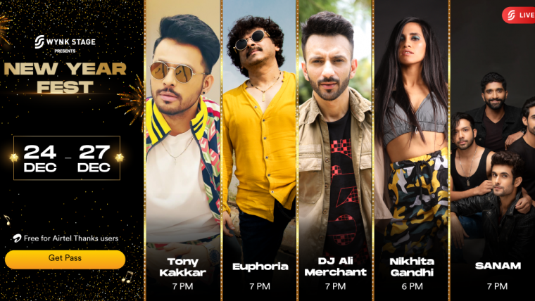 The biggest New Year party is coming to Wynk Music