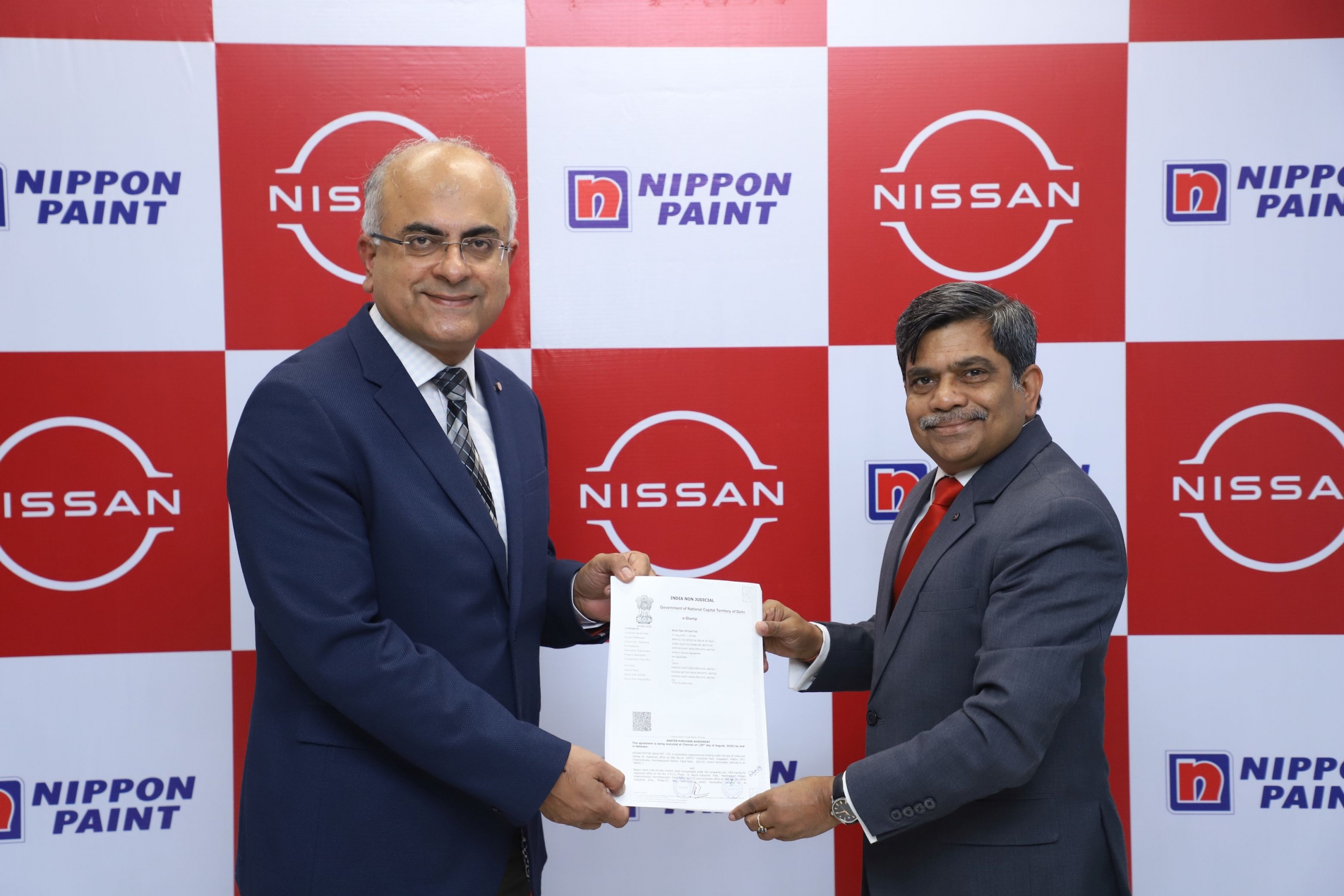 Nippon Paint & Nissan Motor India collaborate Exclusively for Paint Supplies under Unique Drop Shipment Process